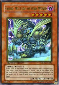 Goldd, Wu-Lord of Dark World - GLD1-EN024 - Gold Rare - Limited