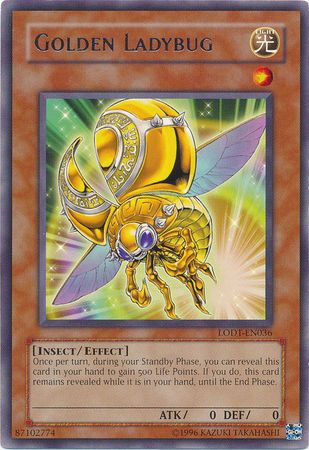 Golden Ladybug - LODT-EN036 - Rare - Unlimited