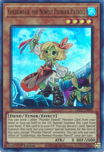 Goldenhair, the Newest Plunder Patroll - GFP2-EN094 - Ultra Rare - 1st Edition