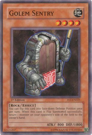 Golem Sentry - FET-EN025 - Common - 1st Edition