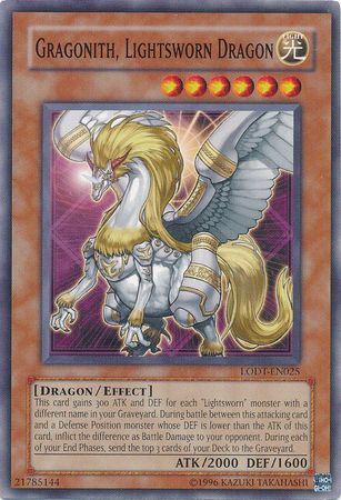 Gragonith, Lightsworn Dragon - LODT-EN025 - Common - Unlimited