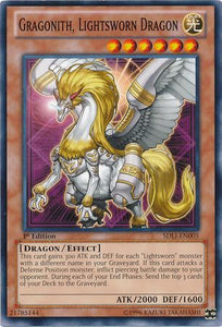 Gragonith, Lightsworn Dragon - SDLI-EN005 - Common - 1st Edition