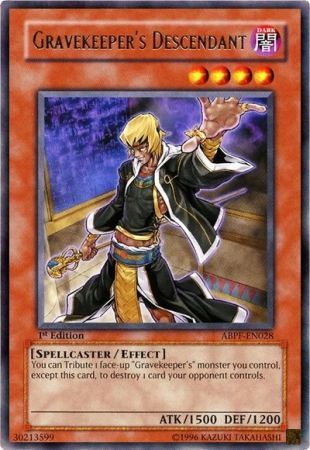 Gravekeeper's Descendant - ABPF-EN028 - Rare - 1st Edition