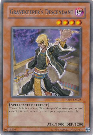 Gravekeeper's Descendant - ABPF-EN028 - Rare - Unlimited