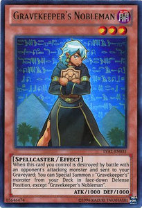 Gravekeeper's Nobleman - LVAL-EN031 - Ultra Rare - Unlimited