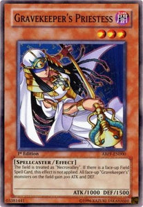 Gravekeeper's Priestess - ABPF-EN000 - Super Rare - 1st Edition