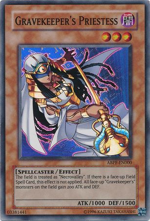 Gravekeeper's Priestess - ABPF-EN000 - Super Rare - Unlimited