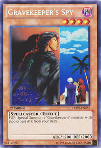 Gravekeeper's Spy - LCJW-EN255 - Secret Rare - 1st Edition