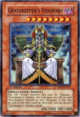 Gravekeeper's Visionary - ABPF-EN027 - Super Rare - 1st Edition