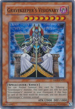 Gravekeeper's Visionary - ABPF-EN027 - Super Rare - Unlimited