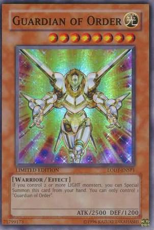 Guardian of Order - LODT-ENSP1 - Super Rare - Limited