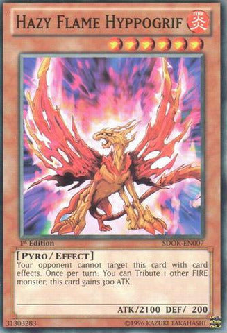 Hazy Flame Hyppogrif - SDOK-EN007 - Common - 1st Edition