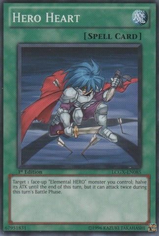 HERO Heart - LCGX-EN085 - Common - 1st Edition