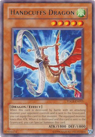 Handcuffs Dragon - TDGS-EN013 - Rare - Unlimited