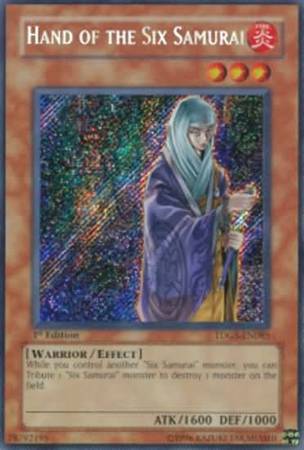 Hand of the Six Samurai - TDGS-EN085 - Secret Rare - 1st Edition