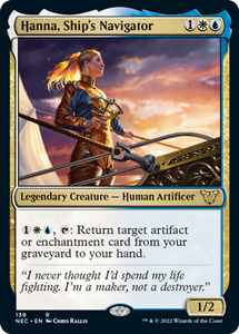 Hanna, Ship's Navigator - NEC - Rare