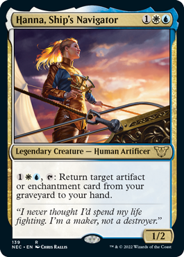 Hanna, Ship's Navigator - NEC - Rare