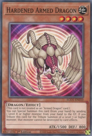 Hardened Armed Dragon - EGO1-EN010 - Common - 1st Edition