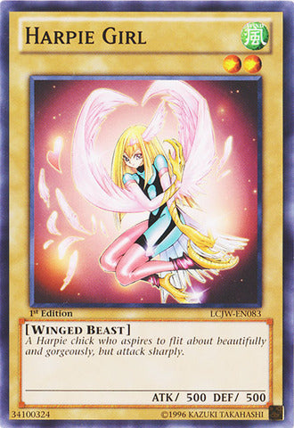 Harpie Girl - LCJW-EN083 - Common - 1st Edition