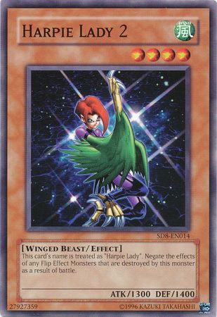 Harpie Lady 2 - SD8-EN014 - Common - Unlimited