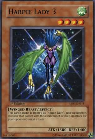 Harpie Lady 3 - SD8-EN015 - Common - 1st Edition