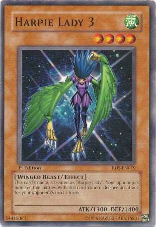 Harpie Lady 3 - RDS-EN019 - Common - 1st Edition