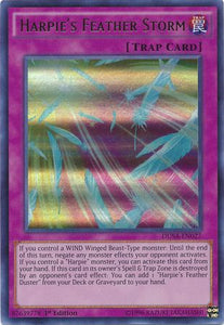 Harpie's Feather Storm - DUSA-EN027 - Ultra Rare - 1st Edition