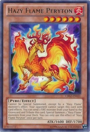 Hazy Flame Peryton - CBLZ-EN031 - Rare - Unlimited