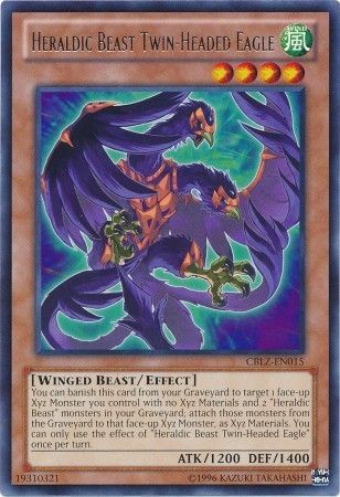 Heraldic Beast Twin-Headed Eagle - CBLZ-EN015 - Rare - Unlimited