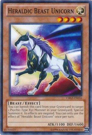 Heraldic Beast Unicorn - CBLZ-EN016 - Common - Unlimited