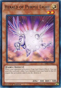 Herald of Purple Light - SR05-EN021 - Common - 1st Edition