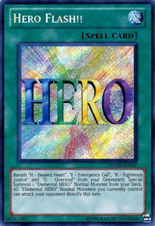 Hero Flash!! - RYMP-EN027 - Secret Rare - Unlimited