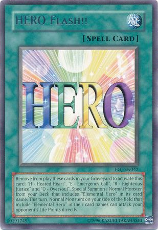 HERO Flash!! - EOJ-EN042 - Rare - Unlimited