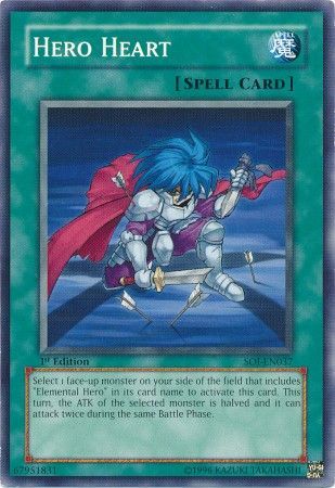 Hero Heart - SOI-EN037 - Common - 1st Edition