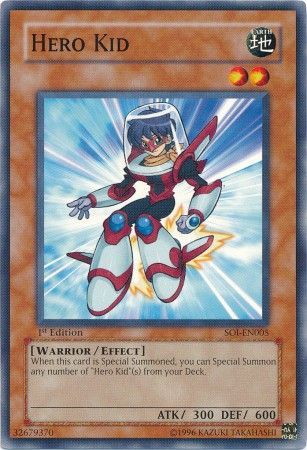 Hero Kid - SOI-EN005 - Common - 1st Edition