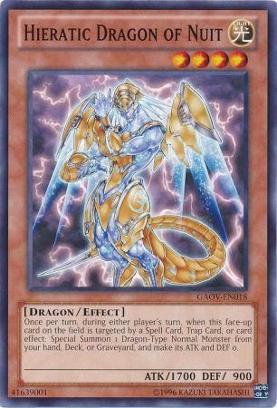 Hieratic Dragon of Nuit - GAOV-EN018 - Common - Unlimited