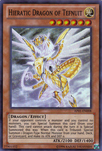 Hieratic Dragon of Tefnuit - AP01-EN008 - Super Rare - Unlimited