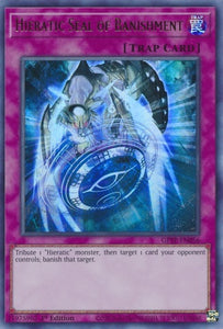 Hieratic Seal of Banishment - GFTP-EN056 - Ultra Rare - 1st Edition