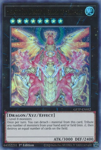 Hieratic Sun Dragon Overlord of Heliopolis - GFTP-EN052 - Ultra Rare - 1st Edition