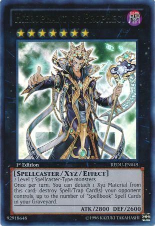 Hierophant of Prophecy - REDU-EN045 - Ultra Rare - 1st Edition