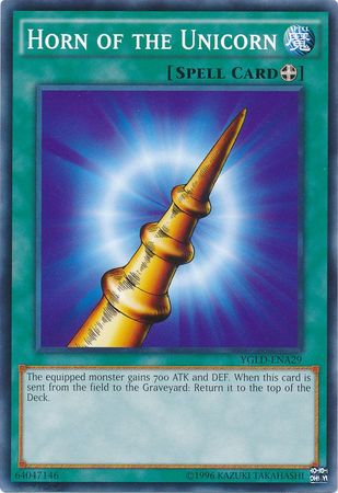 Horn of the Unicorn - YGLD-ENA29 - Common - Unlimited