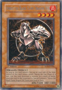 Horus The Black Flame Dragon LV4 - SOD-EN006 - Rare - 1st Edition