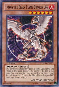 Horus the Black Flame Dragon LV6 - YSKR-EN020 - Common - 1st Edition