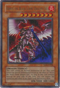 Horus the Black Flame Dragon LV8 - SOD-EN008 - Ultra Rare - Unlimited