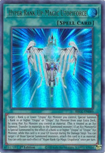 Hyper Rank-Up-Magic Utopiforce - BROL-EN060 - Ultra Rare - 1st Edition