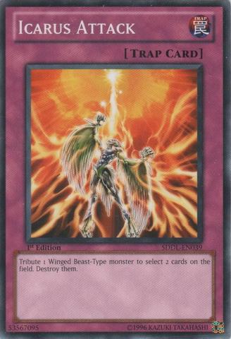 Icarus Attack - SDDL-EN039 - Common  - 1st Edition