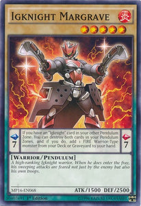 Igknight Margrave - MP16-EN068 - Common - 1st Edition