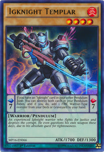 Igknight Templar - MP16-EN066 - Ultra Rare - Unlimited