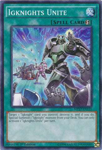 Igknights Unite - MP17-EN155 - Common - 1st Edition