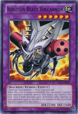 Ignition Beast Volcannon - CBLZ-EN091 - Common - Unlimited